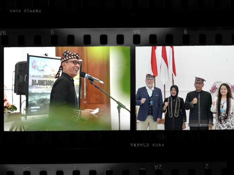 Bupati Setyo Wahono dan Wakil Bupati Nurul Azizah Optimis Geopark Bojonegoro Raih Status Kelas Dunia