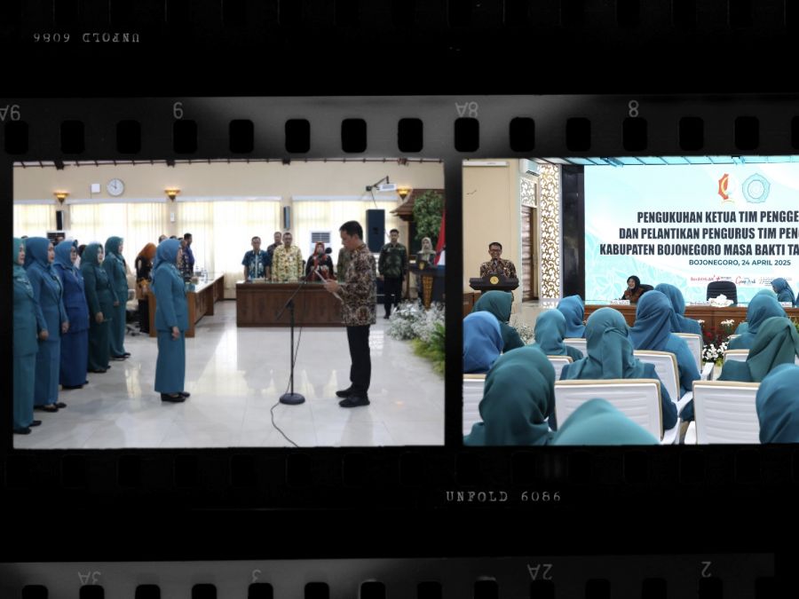 Bupati Setyo Wahono Kukuhkan Pengurus TP PKK Bojonegoro 2025-2030