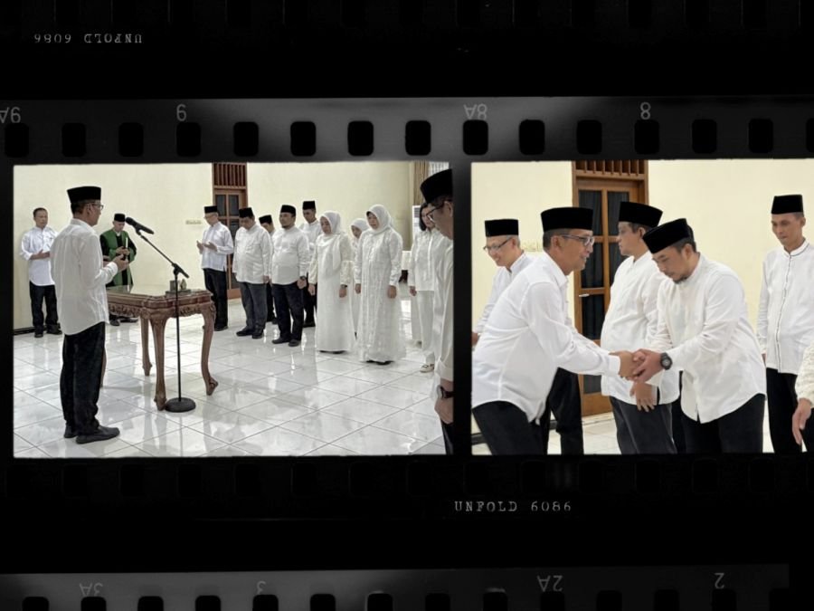 Bupati Wahono Lantik dan Rotasi Pejabat Pemkab Bojonegoro