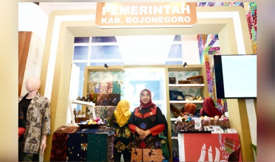 Cantika Wahono Pimpin Dekranasda Bojonegoro Tampilkan Kriya Lokal