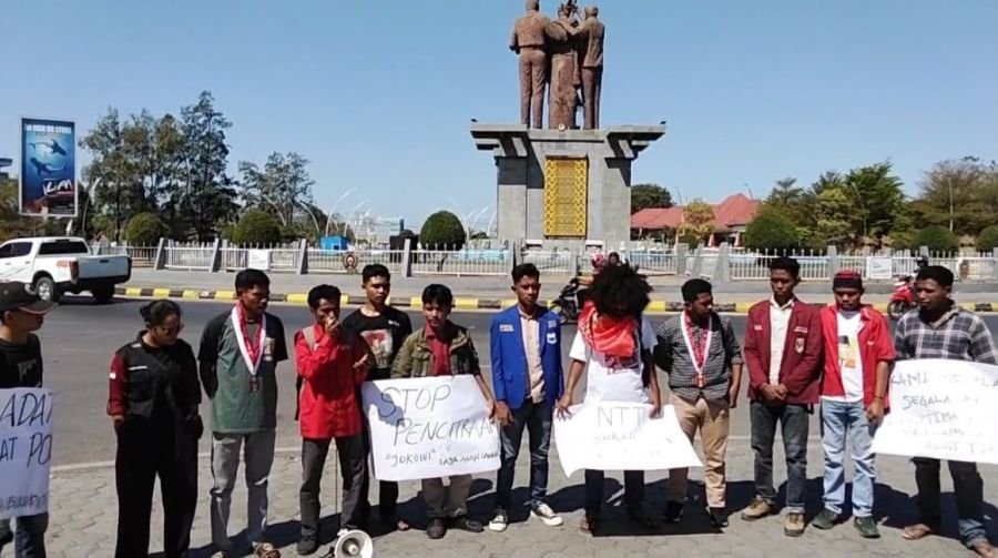 Cipayung Plus Kota Kupang Gelar Mimbar Bebas Tolak Penyematan Gelar 