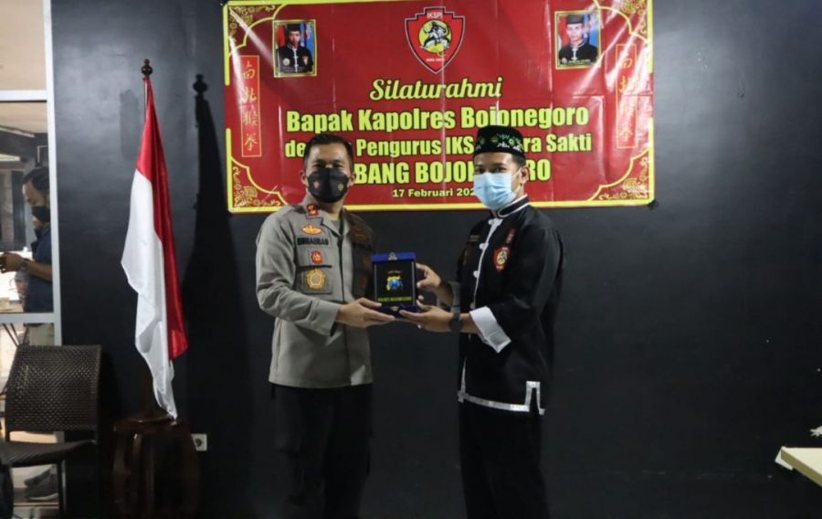 Ciptakan Harkamtibmas, Kapolres Bojonegoro Silaturahmi Bersama Ketua dan Pengurus IKS PI Kera Sakti