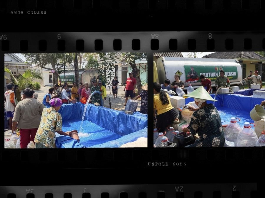 Dalam Waktu Sepekan, Kodim 0813 Bojonegoro Salurkan 800 Ribu Liter Air Bersih ke Warga
