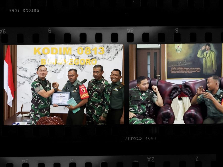 Dandim 0813 Bojonegoro Beri Reward Babinsa Posramil Gondang yang Viral Panjat Tiang Bendera