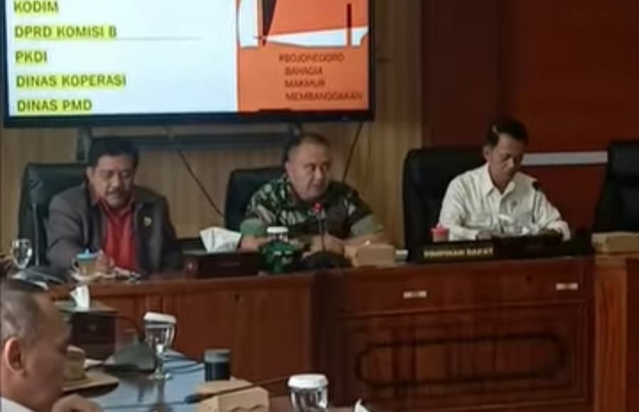 Dandim 0813 Bojonegoro Paparkan Progres Koperasi Desa Merah Putih
