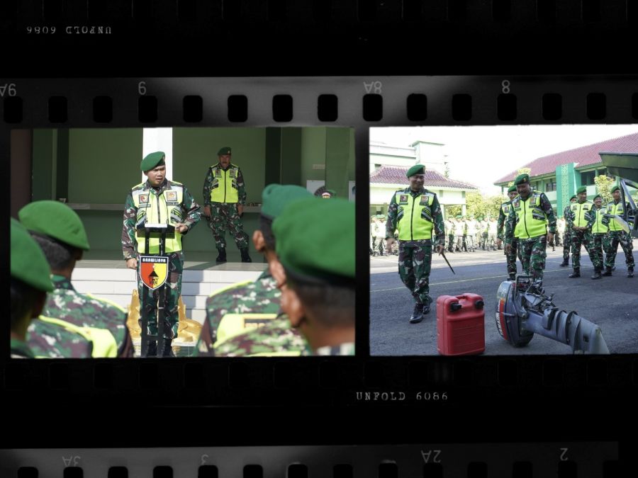 Dandim 0813 Bojonegoro Pimpin Apel Gelar Pasukan Kesiapsiagaan Antisipasi Bencana Alam