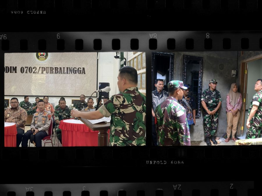 Danrem 071/ Wijayakusuma Cek TMMD Sengkuyung Tahap I Kodim 0702/Purbalingga