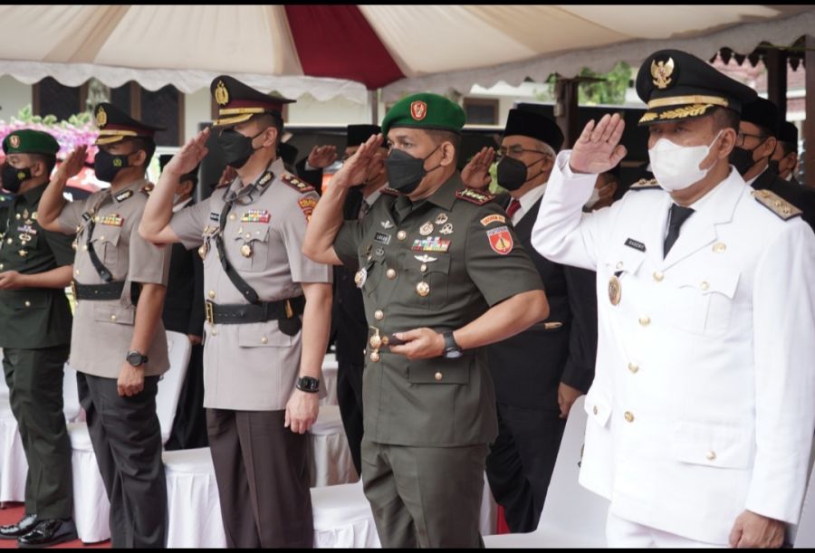 Danrem 071/Wijayakusuma Hadiri Upacara Hari Jadi Ke-451 Kabupaten Banyumas