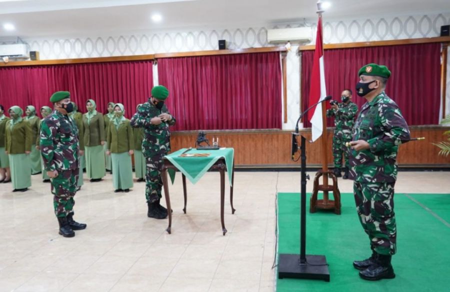Danrem 071/Wijayakusuma Pimpin Serah Terima Jabatan Dandim 0712/Tegal