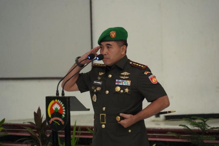 Danrem Wijayakusuma Pimpin Sertijab dan Penyerahan Jabatan Pejabat Korem 071/Wijayakusuma