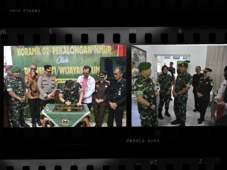 Danrem Wijayakusuma Resmikan Rehab Koramil-02/Pekalongan Timur Kodim 0710/Pekalongan