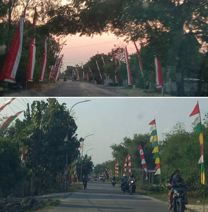 Dari Kota Hingga ke Desa Merah Putih Berkibar 