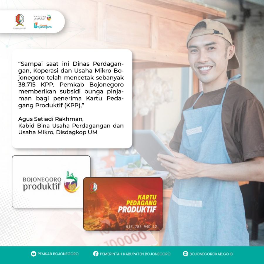 Dengan Diluncurkannya 38.715 KPP, 17 Program Pemkab Bojonegoro Terbukti Dirasakan Masyarakat 