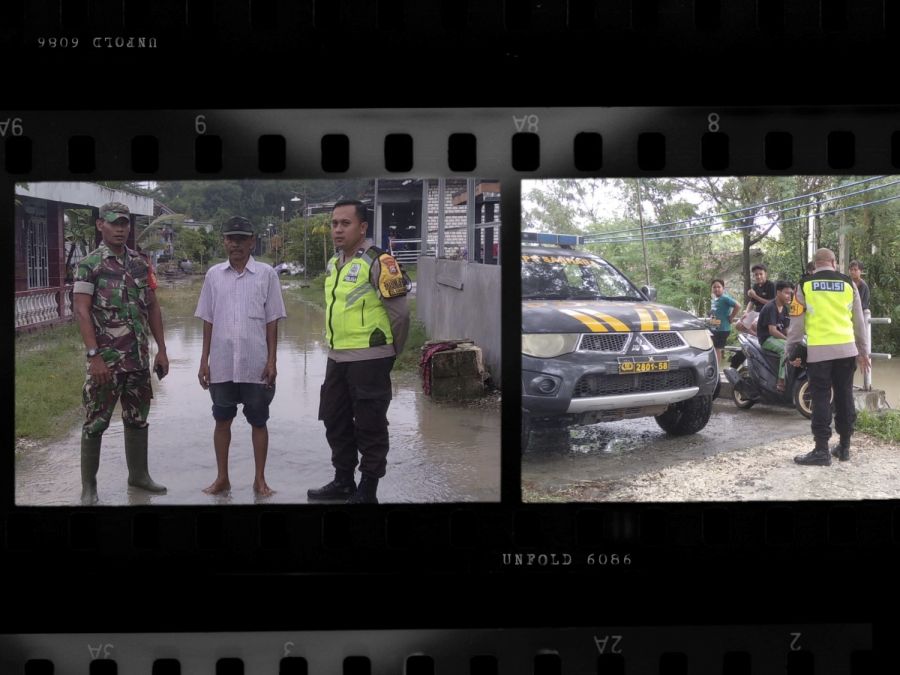 Dengan Sigap Kapolsek Bersama Bhabinkamtibmas Tangapi Laporan Warga dan Langsung Turun Lapangan