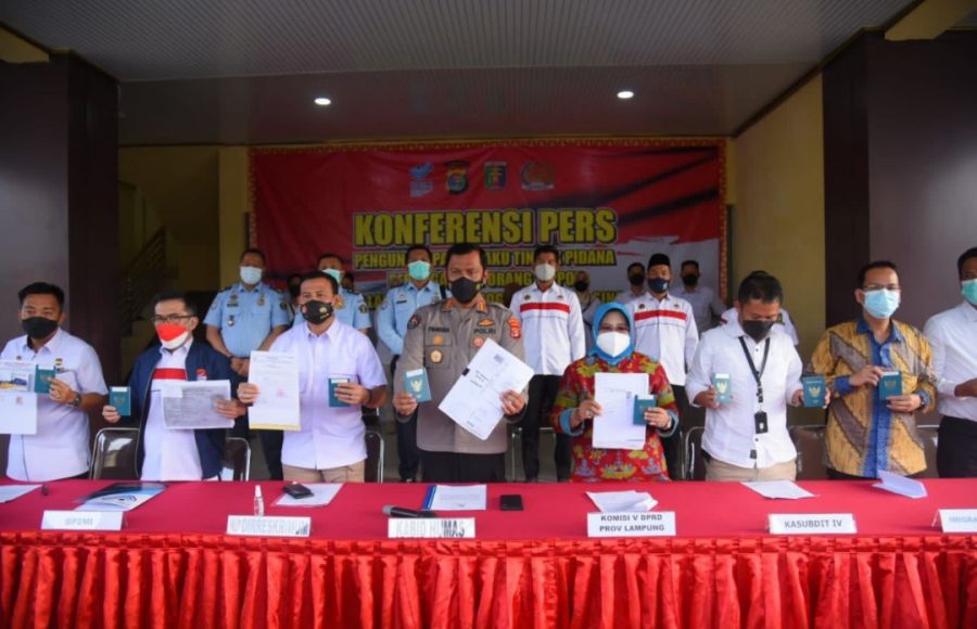 Didalangi Oknum PNS, Polda Lampung Berhasil Bongkar Sindikat TPPO PMI Non Prosedural