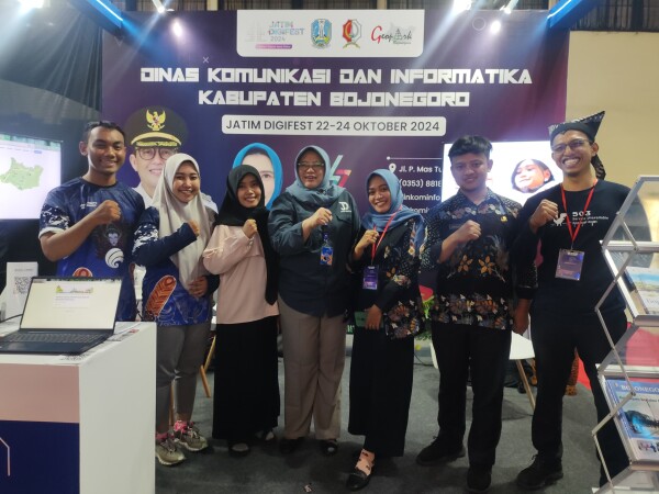 Dinas Kominfo Bojonegoro Hadiri Jatim Digifest 2024