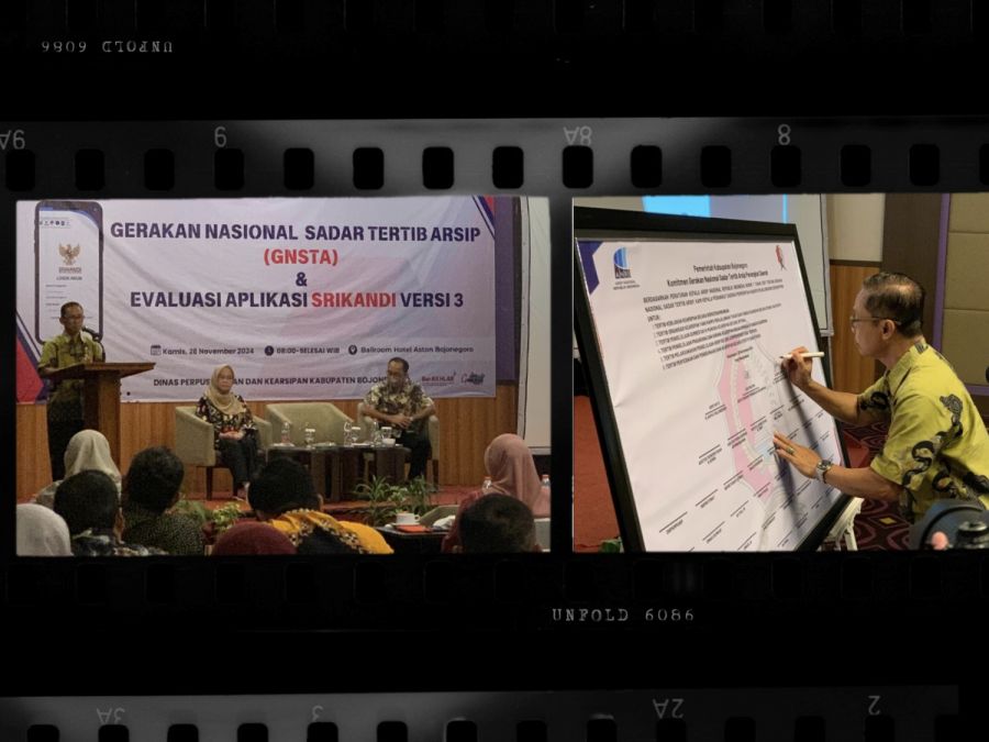Dinas Perpustakaan dan Kearsipan Bojonegoro Sukseskan GNSTA