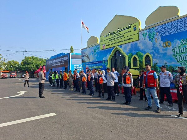 Dishub Bojonegoro Terjunkan Puluhan Personel