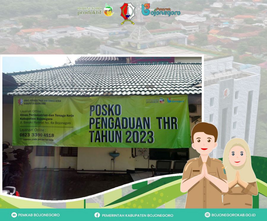 Disnaker Pemkab Bojonegoro Buka Posko Pengaduan, Pastikan Pekerja Peroleh Hak THR