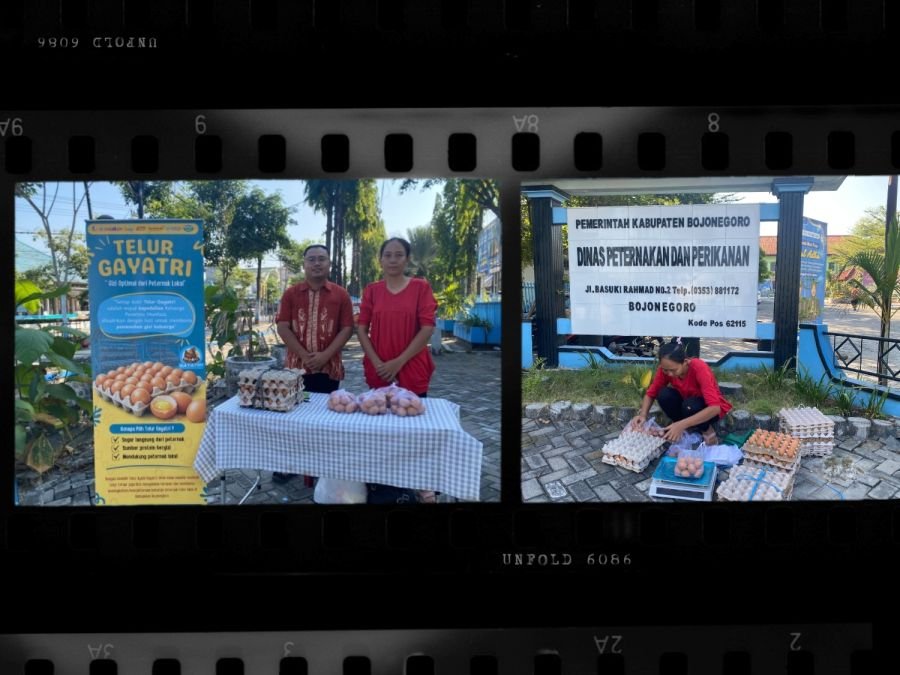 Disnakkan Bojonegoro Buka Stand di Halaman Kantor Tiap Jumat