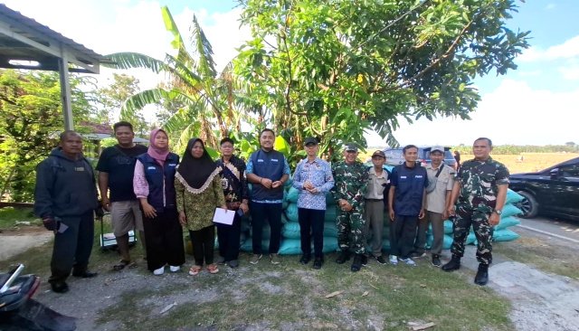 DKPP Bersama Bulog dan Kodim 0813 Lakukan Sidak Pastikan Harga Gabah di Bojonegoro Stabil