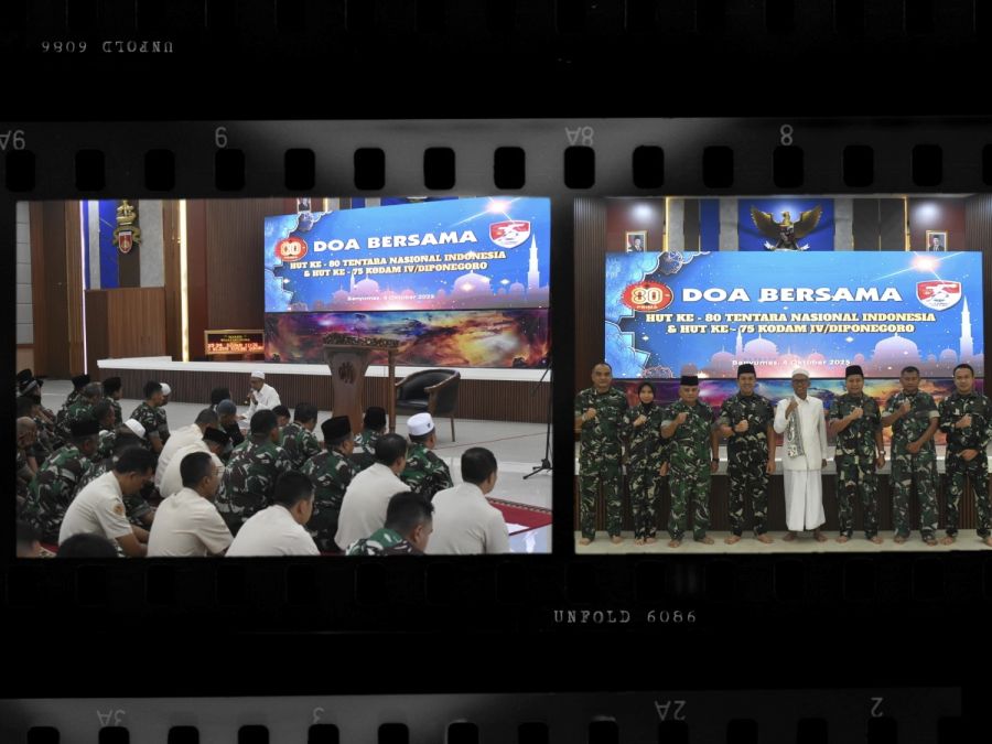 Doa Bersama Prajurit Wijayakusuma Warnai Peringatan HUT ke-80 TNI dan HUT ke-75 Kodam IV/Diponegoro
