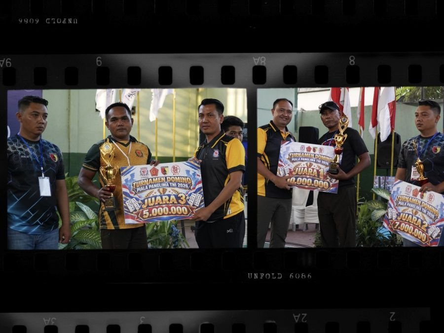 Duet Kapas 02 Sabet Juara Turnamen Domino 101 Piala Panglima TNI di Bojonegoro