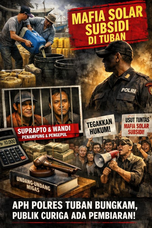 Dugaan Penyalahgunaan Solar Subsidi Mencuat di Bancar Tuban