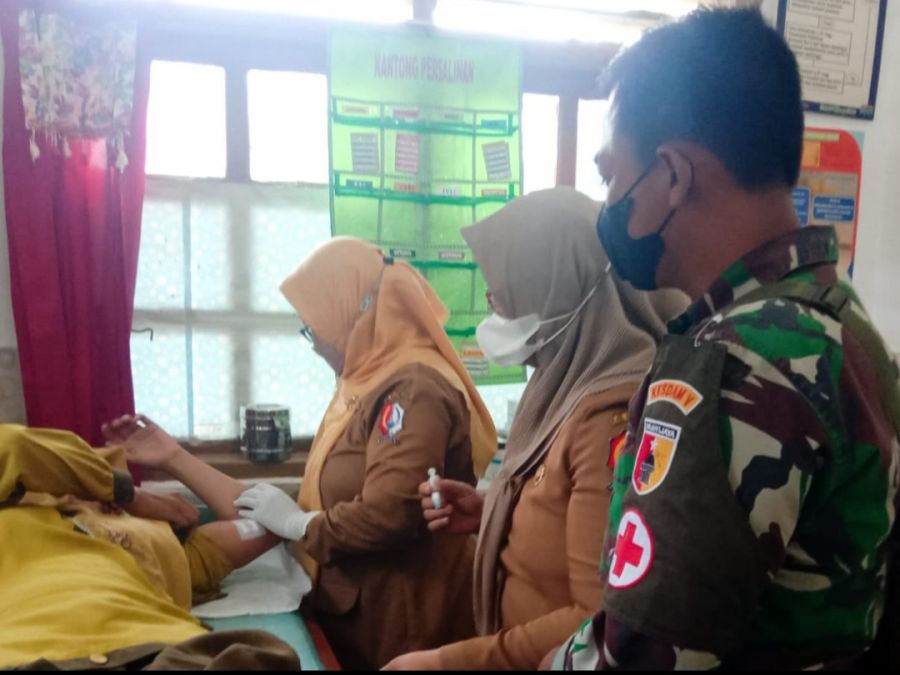 Dukung Program TMMD 115, Dinas P3AKB Bojonegoro Gelar Pelayanan KB Gratis