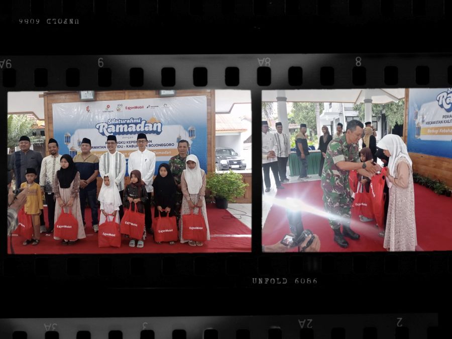 ExxonMobil Gelar Buka Bersama dan Santuni Anak Yatim Piatu di Pendopo Kecamatan Kalitidu