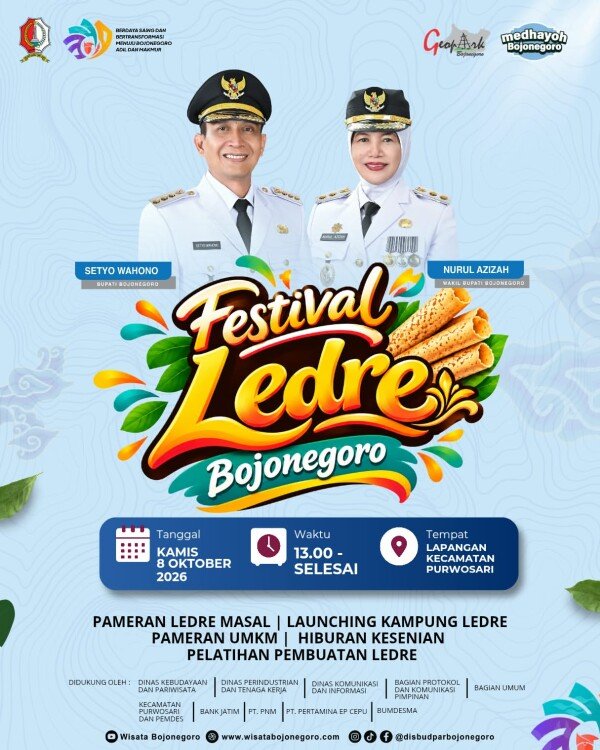Festival Ledre Akan Digelar di Purwosari, Jaga Eksistensi Kuliner Lokal Khas Bojonegoro