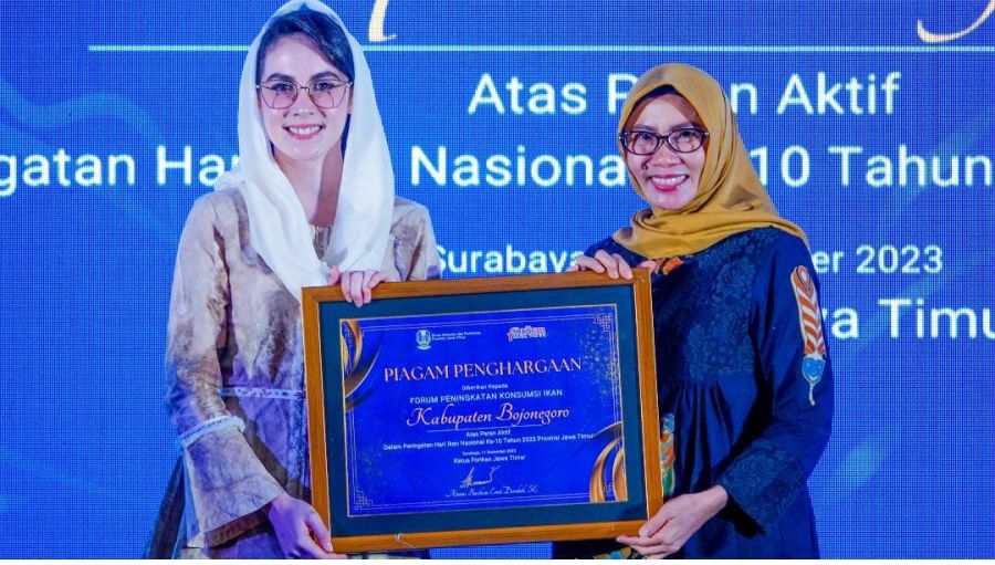 Forikan Kab. Bojonegoro Terima Penghargaan Dari Forikan Jawa Timur