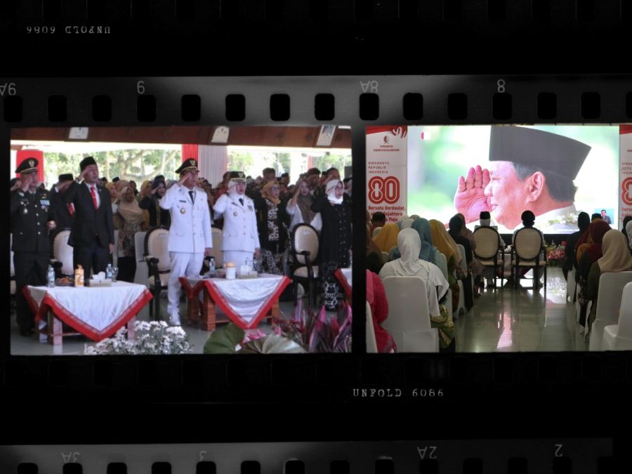 Forkopimda Bojonegoro Ikuti Secara Virtual Upacara Detik-Detik Proklamasi Kemerdekaan Indonesia