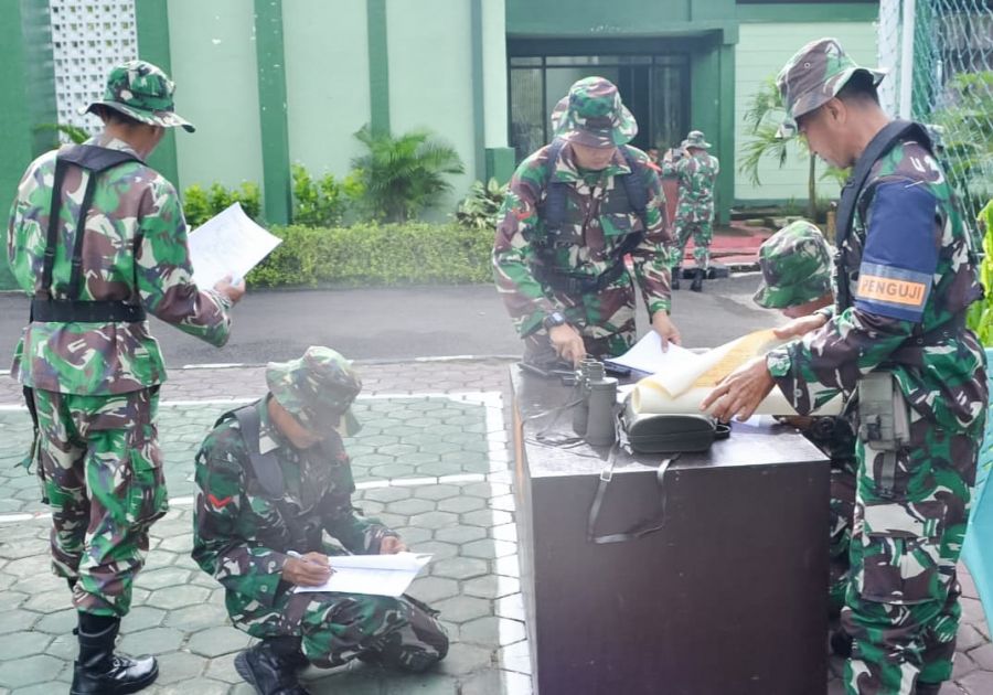 Gelar UTP Teritorial, Kodim 0813 Bojonegoro Tingkatkan Kemampuan Prajuritnya