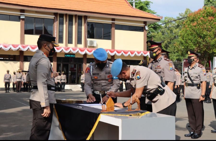 Gerbong Mutasi Kembali Bergulir di Polres Bojonegoro