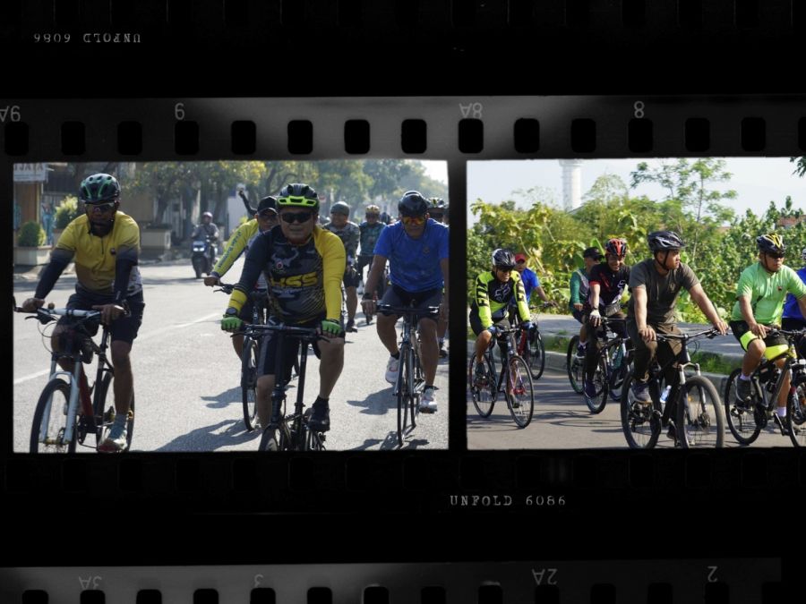 Gowes Bareng Danrem 071/Wijayakusuma Dorong Anggota Jaga Kesehatan