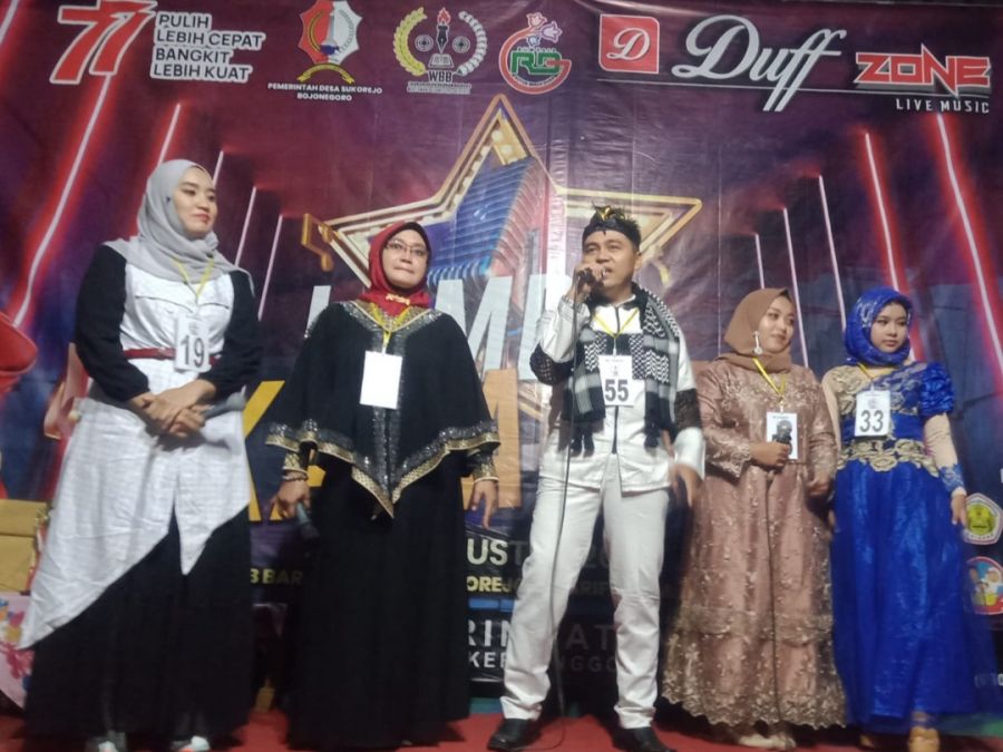 Grand Final Lomba Karaoke WBB dan Bumdes REKSA DANA Rayakan Hari Kemerdekaan RI Ke 77