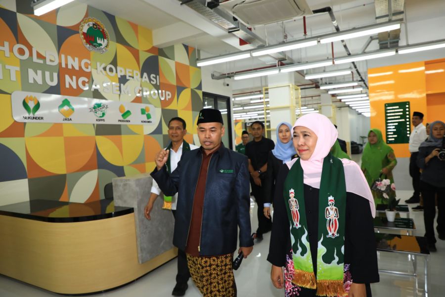 Gubernur Khofifah  Jadi Referensi Sebagai Holding Koperasi