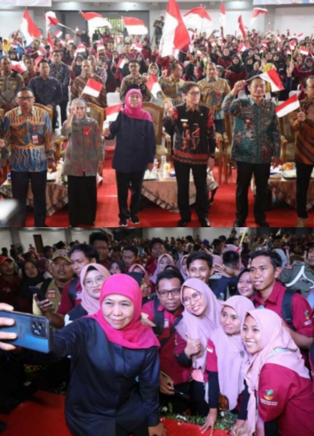 Gubernur Khofifah Sapa 1.657 Pilar Sosial se-Wilayah Bakorwil Bojonegoro