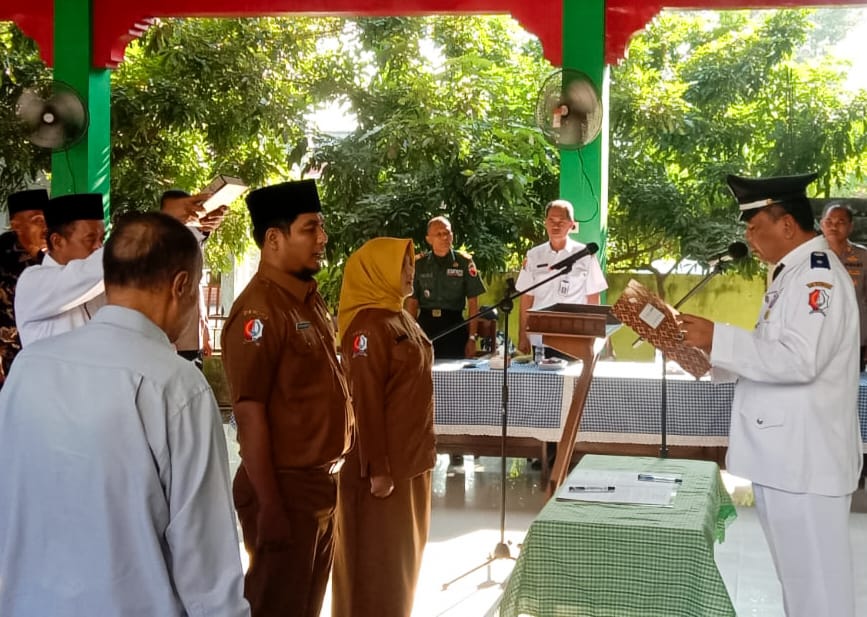 Hadiri Pelantikan Kepala Dusun, Ini Harapan Danramil Dander Kodim 0813 Bojonegoro