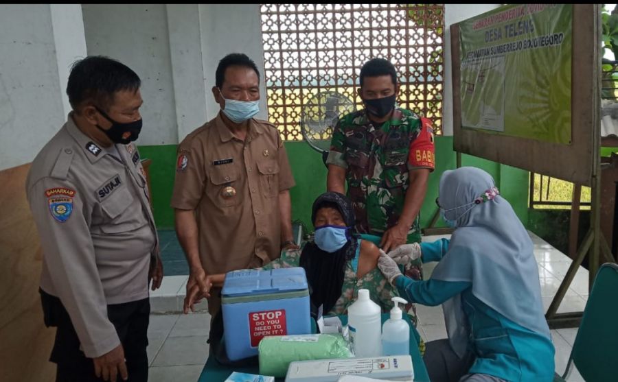 Hari ini, 15 Desa di Sumberrejo Menggelar Vaksinasi Secara Serentak