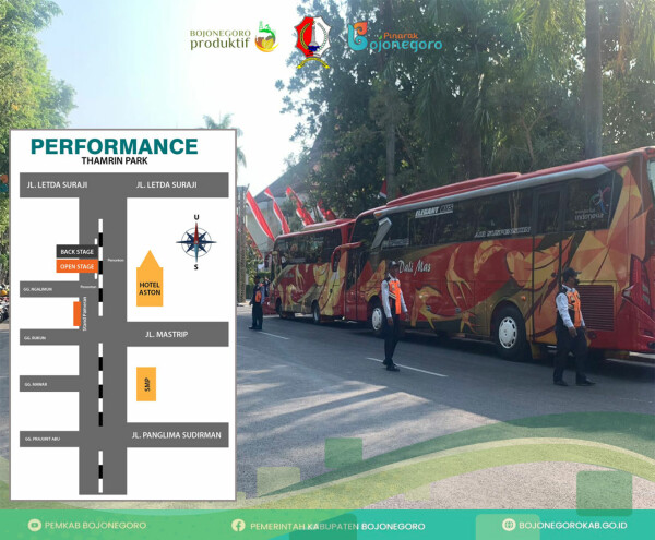 Hari Ke-3 B-TIFF, Dishub Bojonegoro Siapkan Rekayasa Lalin untuk Kenyamanan Warga