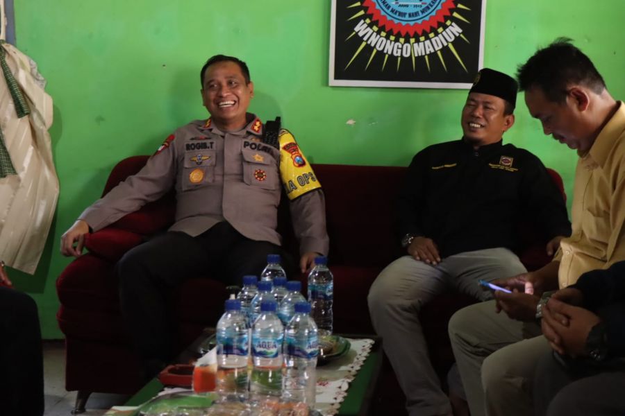 Harkamtibmas, Kapolres Bojonegoro Silaturahmi dengan Pengurus PSHW Cabang Bojonegoro