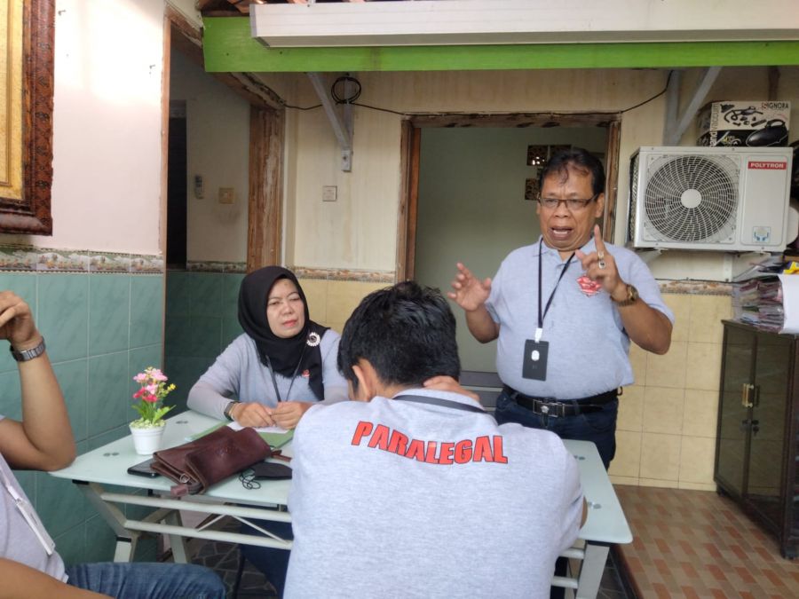 Hindari Anarkisme, LBH Permata LAW Breafing Tim Sebelum Eksekusi