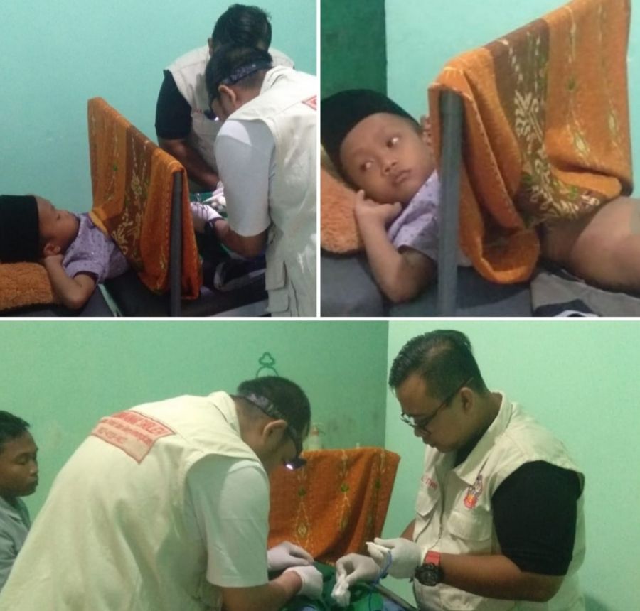 HUT RI Ke 77, WBB Gandeng Khitan Anak Sholeh dan BumDes GUYUB REKSA DANA Gelar Sunnat Massal