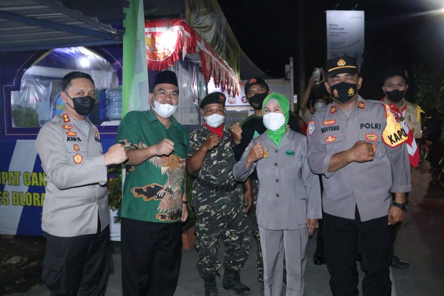 Idul Fitri 1443 H di kabupaten Blora Berlangsung Aman, Lancar dan Kondusif