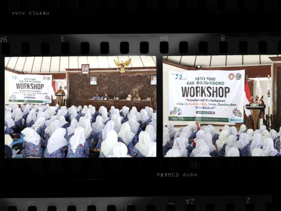 IGTKI PGRI Bojonegoro Gelar Workshop Transformasi Pembelajaran Era AI