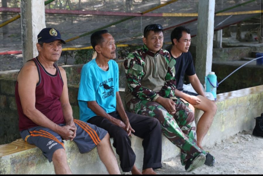 Ini Curhatan Warga Kepada Anggota TMMD ke 114 di Desa Tunggunjagir