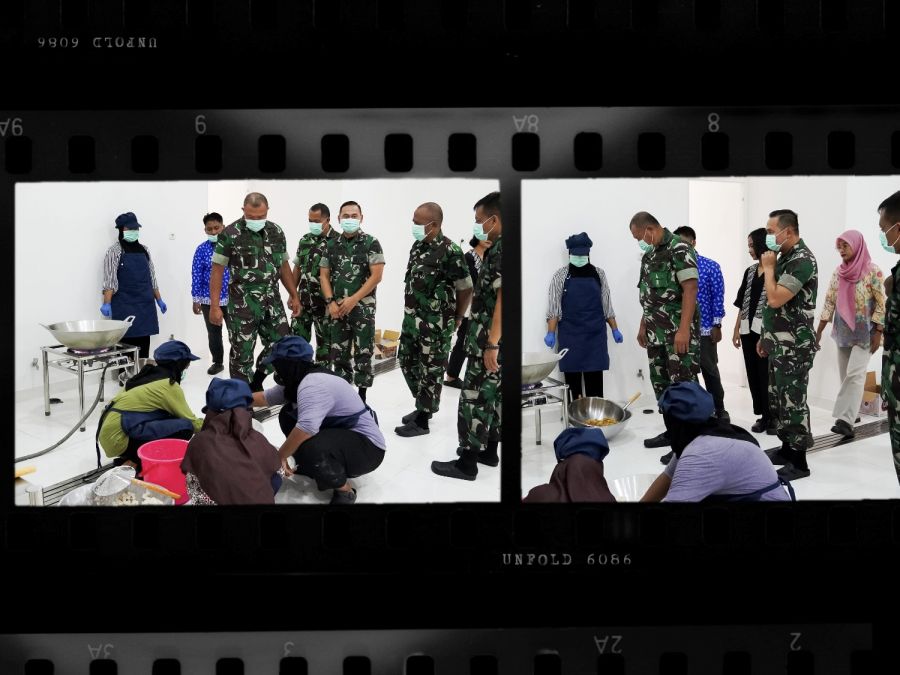 Irdam V Brawijaya Cek Operasional Dapur Sehat SPPG Taman Rajekwesi Bojonegoro