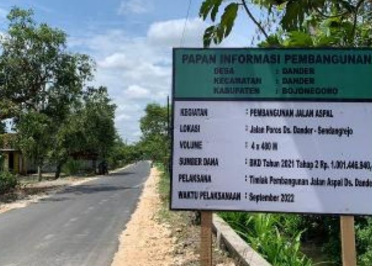 Jalan Poros Desa Dander Nglenyer, Dorong Geliat Ekonomi